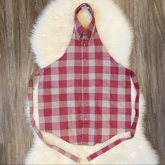 Custom Made Flannel Apron - Picture 8 of 14